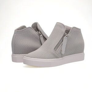 Women's Steve Madden Click Sneaker Wedge Grey Synthetic